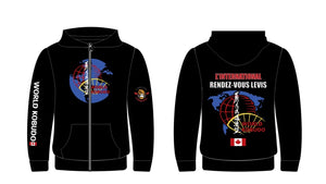Hoodie zippé