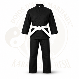 Kimono Noir Économique  | Dojos d'Arts Martiaux